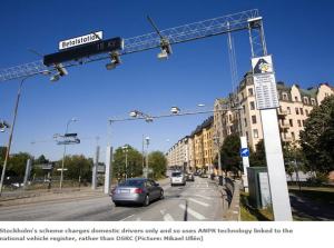 sweden stockholm congestoin charging